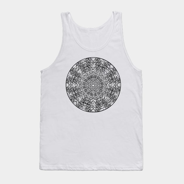 Glyph Tank Top by SillyShirts